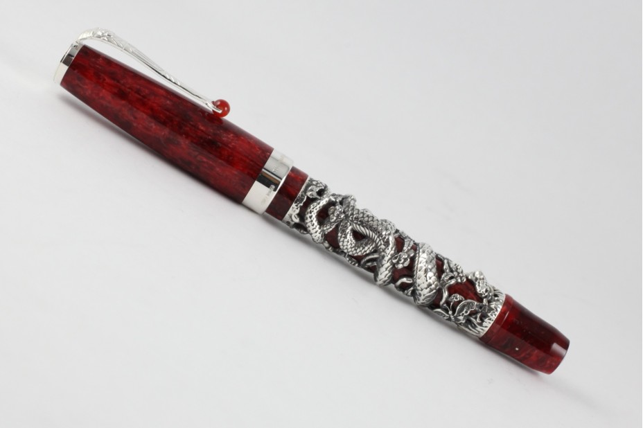 Montegrappa Limited Edition Oriental Zodiac 2013 Snake Fountain Pen