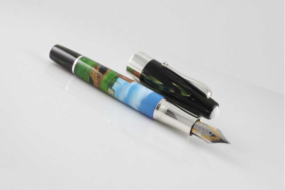 Montegrappa Limited Edition ST Andrews Painted Fountain Pen