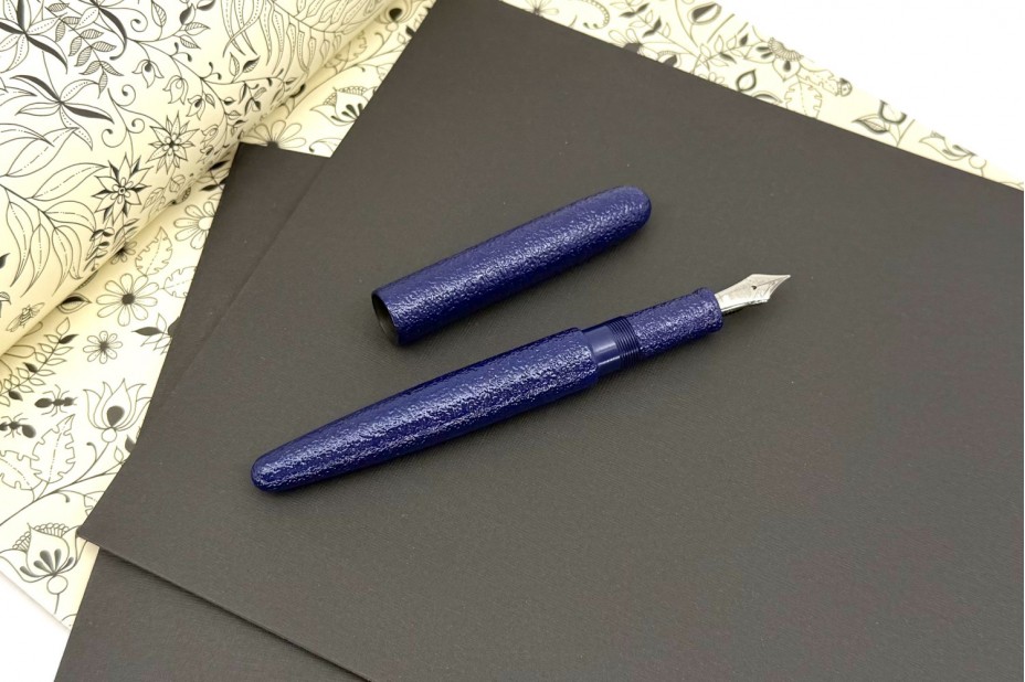 Nakaya Long Cigar Ishime Kikyo Fountain Pen