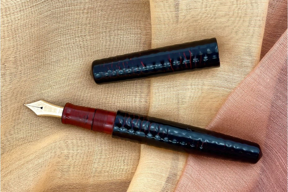 Nakaya Piccolo Long Cigar Jidai Nuri An Era Painting Fountain Pen