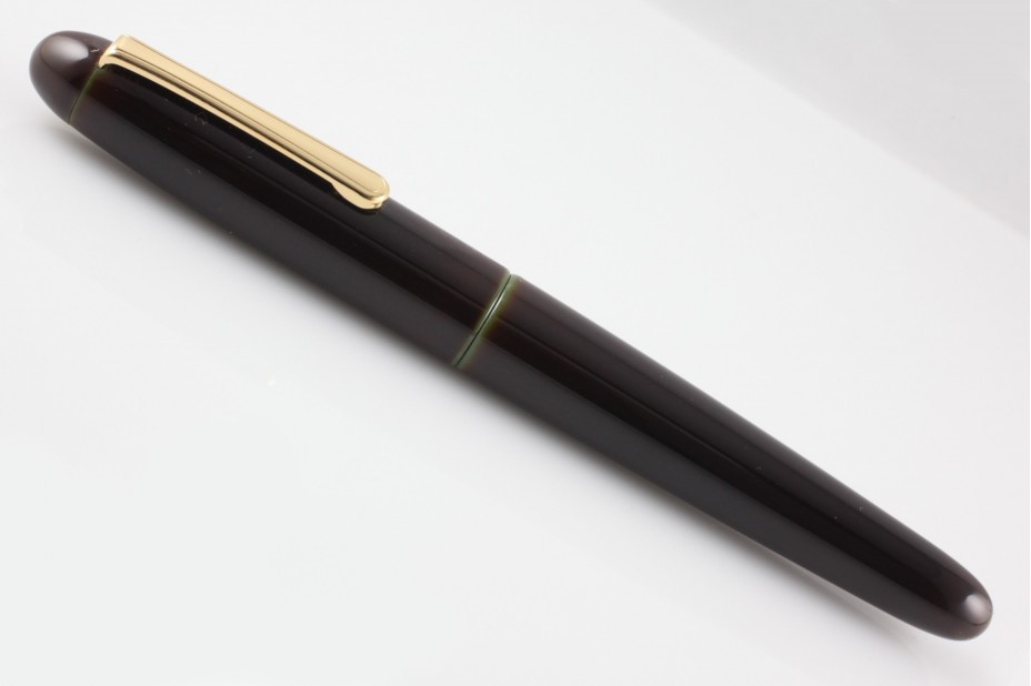 Nakaya Portable Writer Heki Tamenuri Fountain Pen