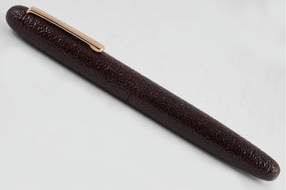 Nakaya Portable Writer Ishime Kanshitsu Kuro Tamenuri Fountain Pen