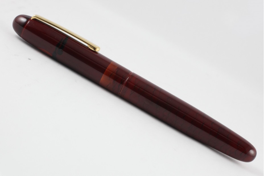 Nakaya Portable Writer Tamesukashi Filling Luck of the Moon Seiryu Fountain Pen