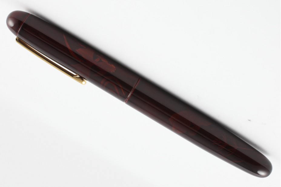 Nakaya Portable Writer Tamesukashi Friendly Gold fishes Fountain Pen