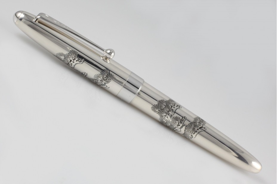 Namiki Sterling Silver Pinetree Roller Ball Pen
