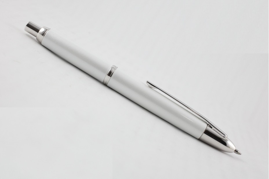 Pilot Capless White Rhodium Ball Pen