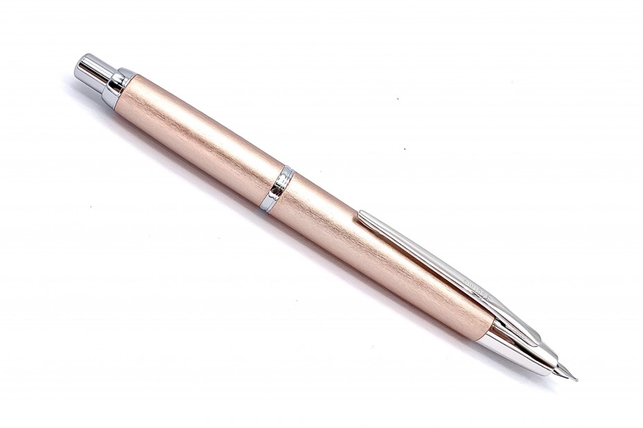 Pilot Capless Vanishing Point Decimo 20 Champagne Pink Fountain Pen