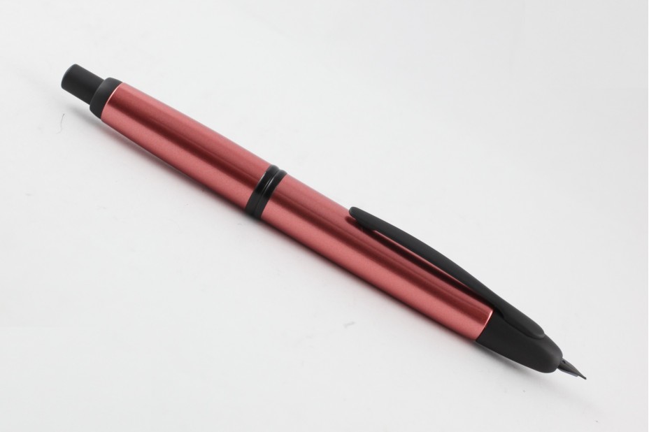 Pilot New Capless Red with Matt Black Fountain Pen