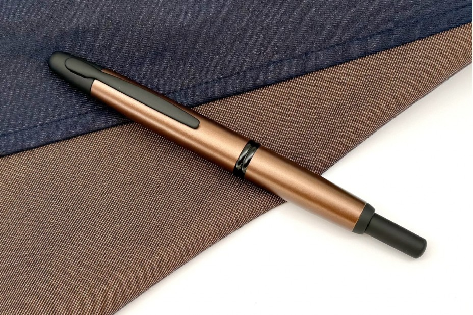Pilot Capless Stainless Matte Copper Fountain Pen