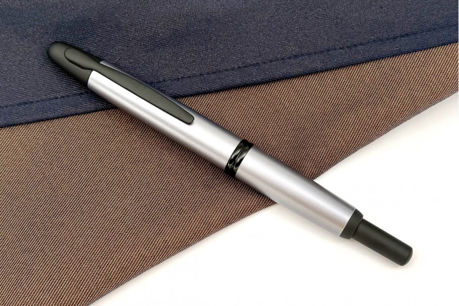 Pilot Capless Stainless Matte Silver Fountain Pen