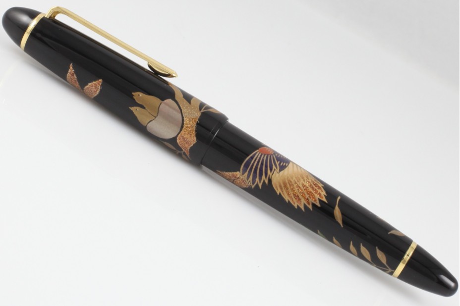 Sailor Limited Edition Endangered Species Maki-e Japanese Flycatcher Fountain Pen