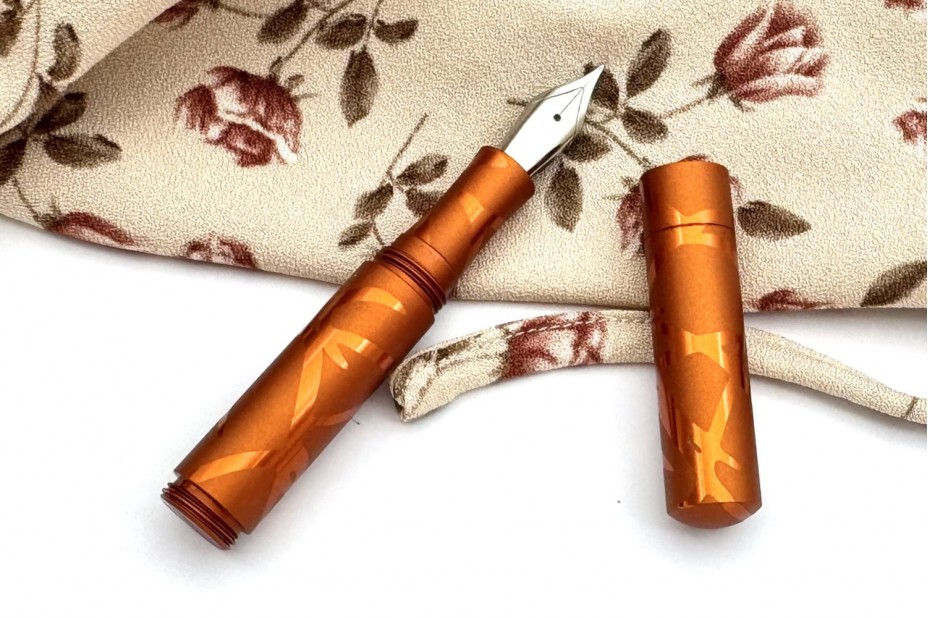 Schon DSGN Anodized Aluminum 3D Copper Pocket Six Fountain Pen